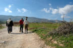 Farmers in Palestine goingto their field